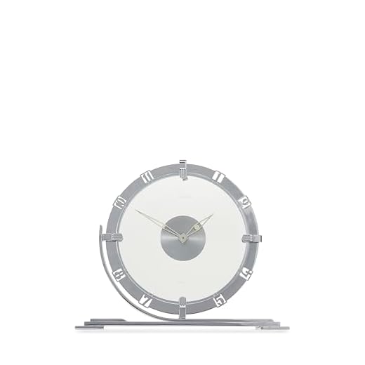 Amazon.com: Hermès, Pre Loved Jaeger Le Coultre x Hermés Silver Clock, Silver : Home & Kitchen item
