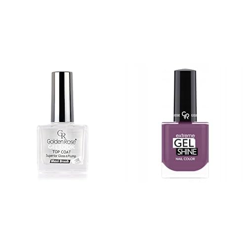 Golden Rose Gel Look Top Coat & Oje Seti