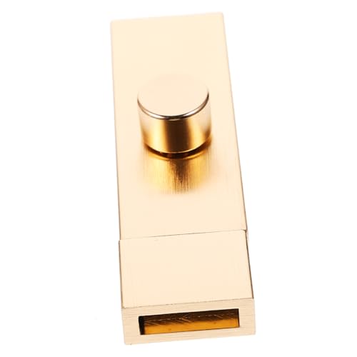 KESYOO アルミ合金製スライド式フラッシュボルトロック 耐久性ドアクラスプ セキュリティ用ドアボルト 玄関 窓 キャビネット適用