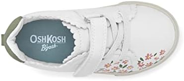 OshKosh B'Gosh Girls Sweetie Sneaker, White/Multi, 12 Little Kid | Image 3