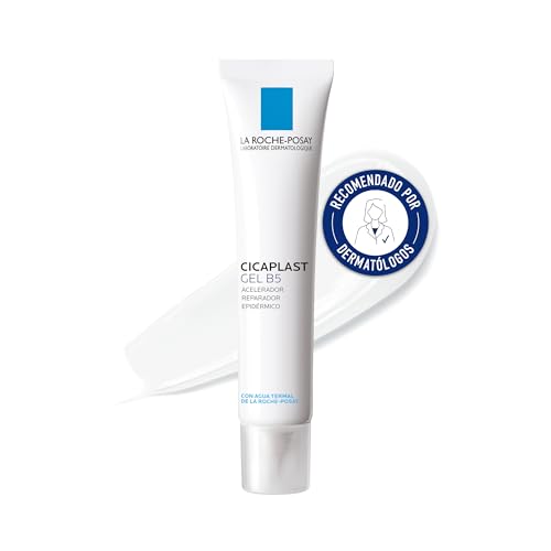 La Roche Posay Gel, Crema Cicatrizante, Multireparador, Favorece la Recuperación de la Piel, Propiedades Calmantes, Reconfortantes y Anti-picor, Fórmula de Triple Acción, Cicaplast B5, 40ml