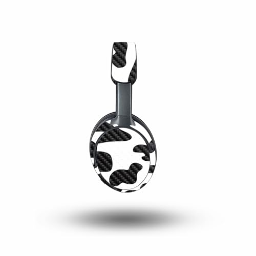 Image of MightySkins Carbon Fiber Skin Compatible with Bose QuietComfort Ultra - Cow Print | Protective, Durable Textured Carbon Fiber Finish | Easy to Apply, Remove, and Change Style