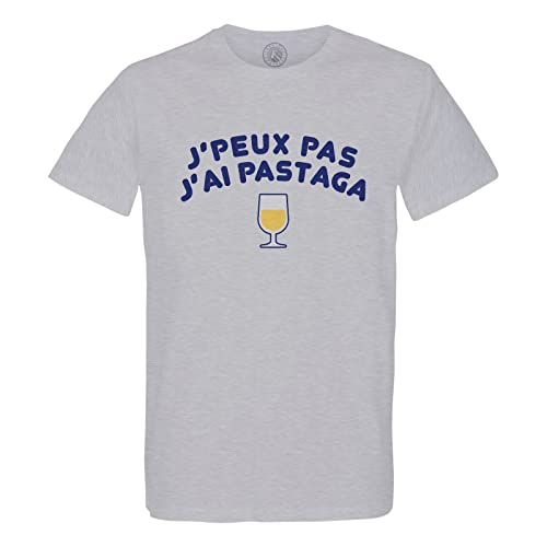 T-shirt Pastaga en coton bio pour homme le look parfait des apéros marseillais