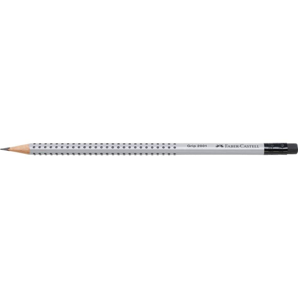 FABER CASTELL Lapiz Grip 2001 mit Gummi HB Antideslizante Ref. 117200