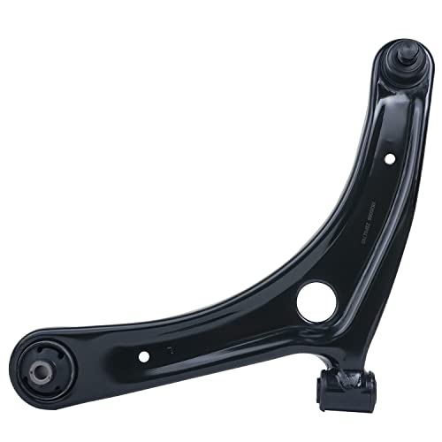 Image of Detroit Axle - 4pc Front End Kit for 07-12 Dodge Caliber, 07-17 Jeep Compass Patriot, Lower Control Arms w /Ball Joint Sway Bars 2007 2008 2009 2010 2011 2012 2013 2014 2015 2016 2017 Replacement