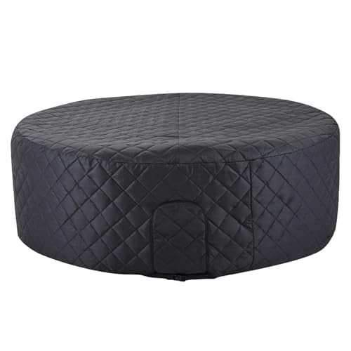 Housse de spa gonflable 145 cm avec isolant thermique pour terrasse - 2