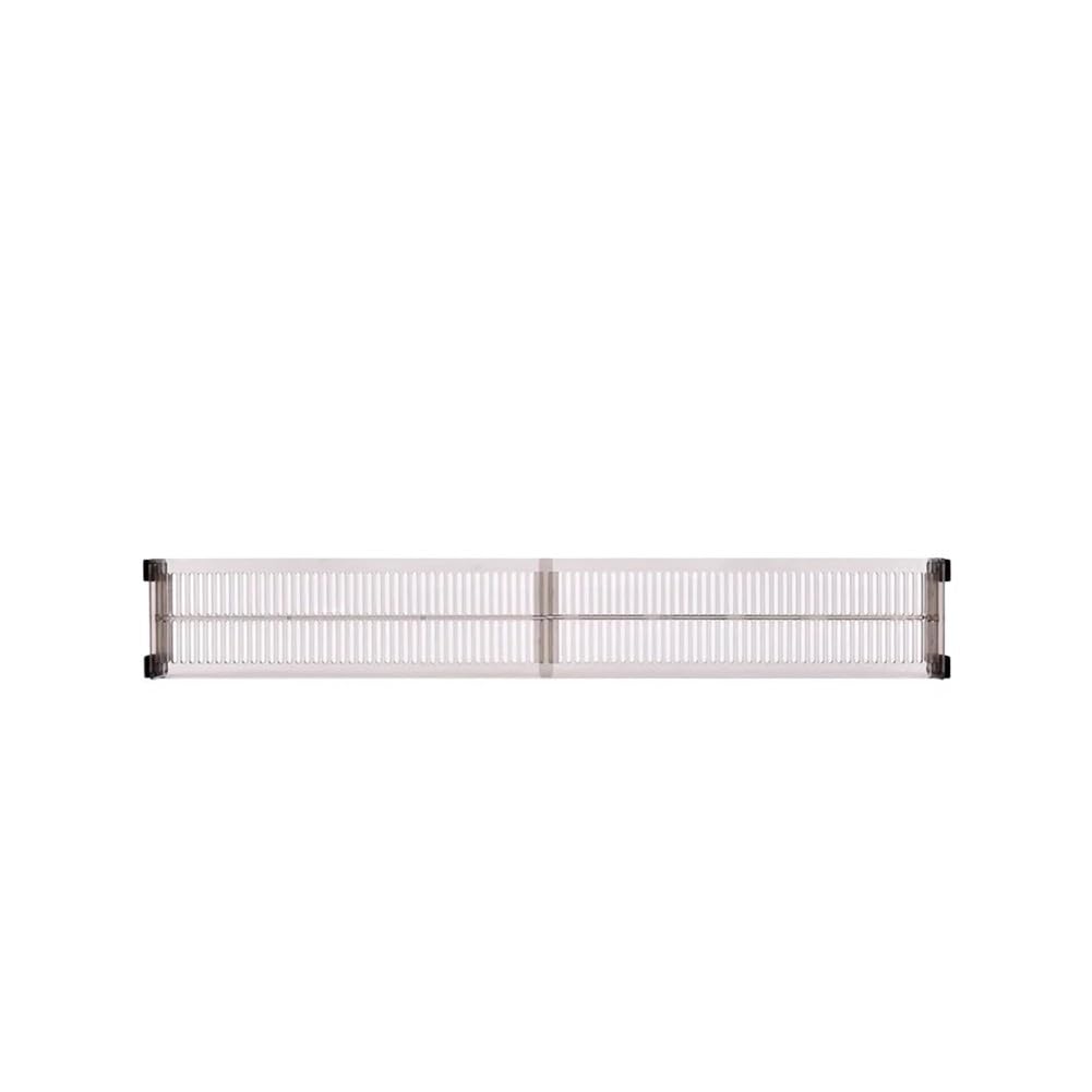 Divisori espandibili per cassetti, 27,4-50,8 cm, regolabili, per utensili da cucina, separatori per cassettiera per vestiti (set da 6)
