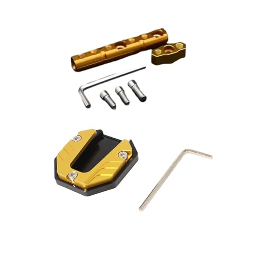 Alliage d'aluminium CNC pour prolongateur béquille moto durable