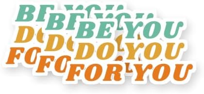 Be You, Do You Vinyl Stickers 3 Pack 3 Inch image 5