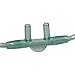 1pk Adult Oxygen Cannula w/Tabbed Nose Piece, Soft Straight Prongs & 6.5Ft Crush Resistant Tubing