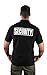First Class Poly Cotton Security Short Sleeve Polo Shirts (Large, Short Sleeve)