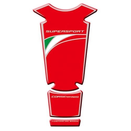 Autocollants de réservoir moto Ducati Supersport anti-rayures protection 3D