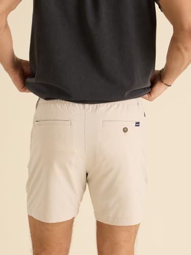 Image of Chubbies Everywear Men's Shorts - Mens Shorts Casual 6in Inseam, Elastic Waist, Water-Resistant, Zipper Pocket