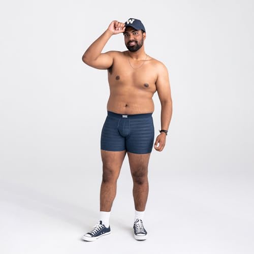 SAXX Underwear Co. Men's Droptemp Cooling Mesh Boxer Brief Fly