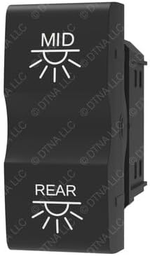 Freightliner A06-53782-827 Rocker Switch MSF, Multiplex, Mid/R Dome Lamps