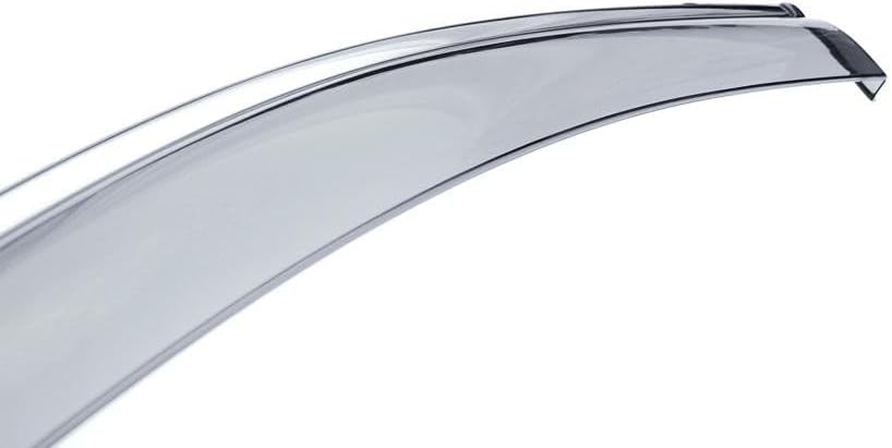 WellVisors Window Visors Wind Deflectors Compatible with Hyundai Santa Fe XL 2013-2019 with Chrome Trim Rain Guards 3-847HY010