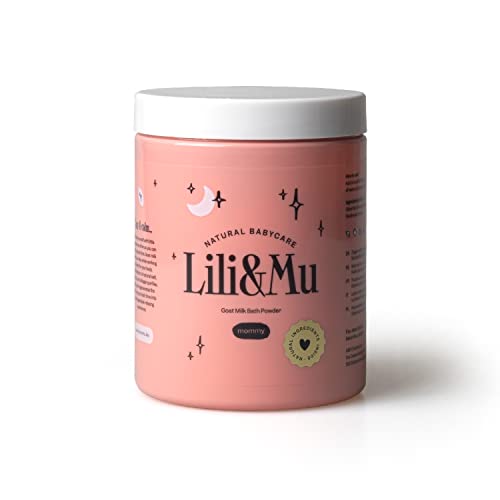 Lili&Mu - Sali da Bagno al Latte di Capra 220g - Bagno al Latte, Rilassante con Sale e Olio di Jojoba, Regalo di Relax per Donne, Benessere e SPA, Cosmetici Naturali Biologici, Gravidanza, Aggiunta