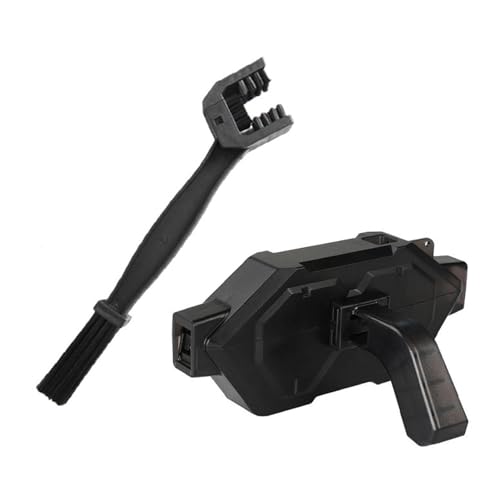 Leapiture Cycle Chain Scrubber Chain Brush Portable Chain Gear Cleaner Chain Maintenance Kit for Mountain Biking Owners Cyclists