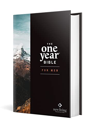 NLT the One Year Bible for Men (Hardcover)