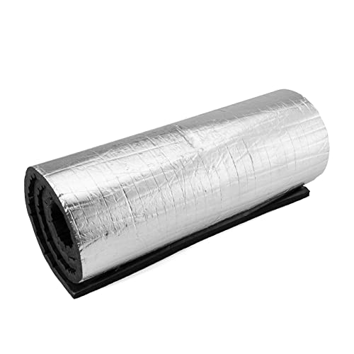 Mofun 394Mil 3.2 Sqft Car Engine Heat Sound Deadener Dampening Insulation Mat, Firewall Automotive Heat Deadener, Noise Sound Deadener, Waterproof Sound Proof Sticker 12" X 39" #TOP4