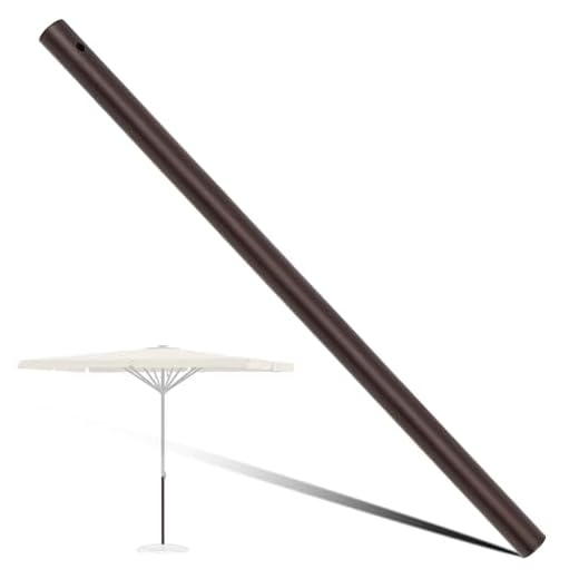 Best choice patio umbrella parts Replacement Lower Pole for Patio Umbrellas