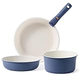 CAROTE 5pcs Pots and Pans Set Non stick,Cookware...