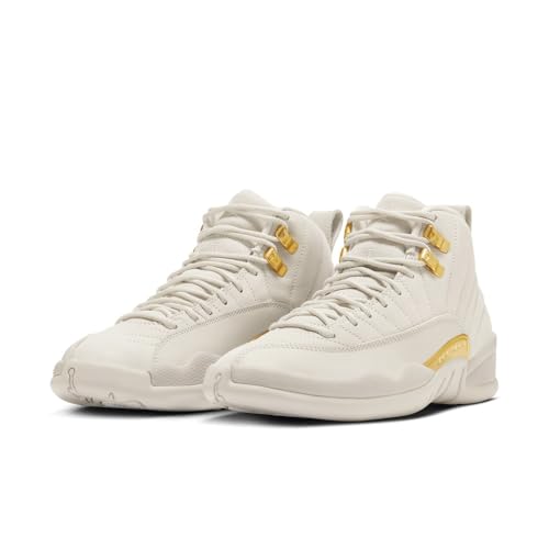 Jordan Air 12 Retro Phantom Women's Shoes (FD9101-007, Phantom/White/Metallic Gold)3