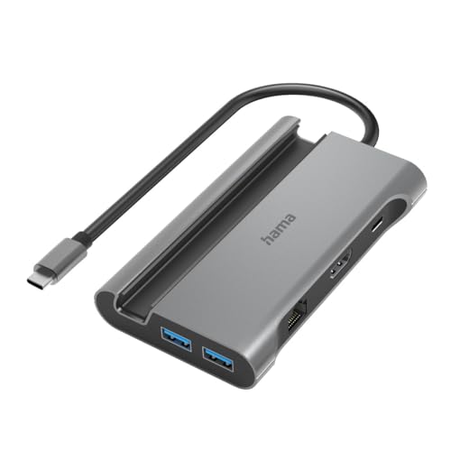 Hub USB-C multipuerto de 7 accesos Hama para solucionar la falta de puertos