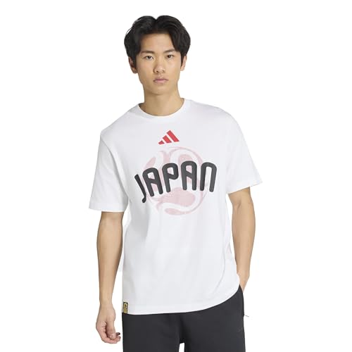 adidas Men's FIFA World Cup 2026 T-Shirt, Japan/White, Small