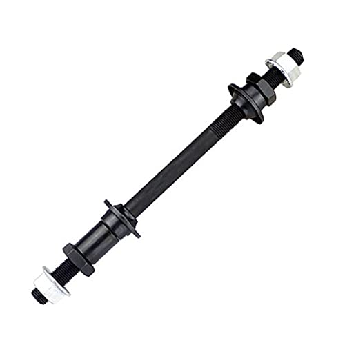 Wedhapy Fahrradrad -Hub -Achse vordere Fahrradrad -Achsen hinten Feste Spindelwellenhebel -Bergzyklus -Zubehör 180 -mm -Fahrradachse Mountainbike -Zubehör
