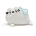 Gund Peluche Gatto Pusheen Foca Bianca con Anello,11.5 Cm, da 1 Anno, 6055590