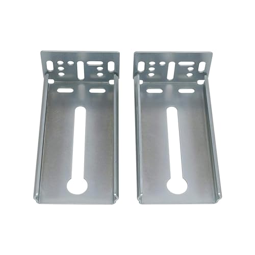 Image of LONTAN Rear Mounting Brackets for 1.77 Inch 45mm Drawer Slides (10 Pairs)