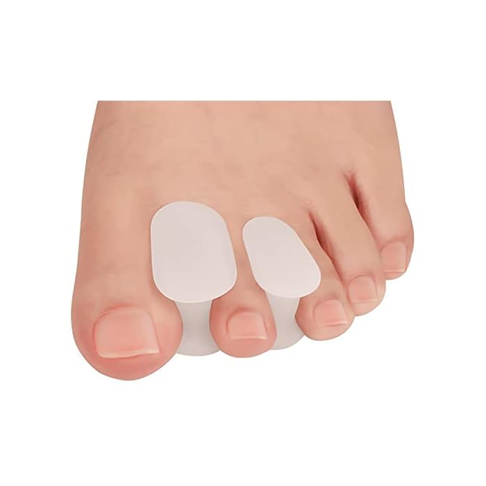 Buy Sumifun Silicone Toe Separators for Overlapping Toes, 8 Pairs Gel