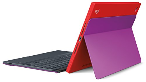 Logitech Blok Protective Keyboard Case For Ipad Air 2, Red/Violet #TOP1
