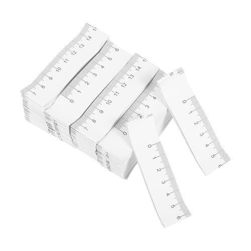 SHINEOFI 100 Piezas Cinta Desechable de de Medición para Uso Hospitales para Medidas Corporales y Circunferencia de Bebés Escalímetro Práctico y de 🔥