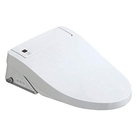 WOODBRIDGE BDI-01 Elongated Bidet Seat with Air Dryer and Stainless-Steel Nightlight | Nozzle Oscillation, White Cover