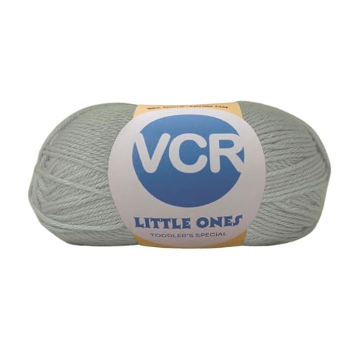 Image of VCR Light Grey Yarn, 100 Grams Hank, 190 Meters Length, Acrylic Ball for Crochet and Knitting, Soft Crosia Threads, Pack of 1 Yarn, Suitable for DIY Crafts