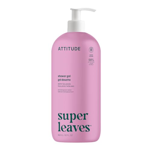 ATTITUDE Body Wash, EWG Verified Shower Gel, Dermatologically Tested, Plant and Mineral-Based, Vegan...