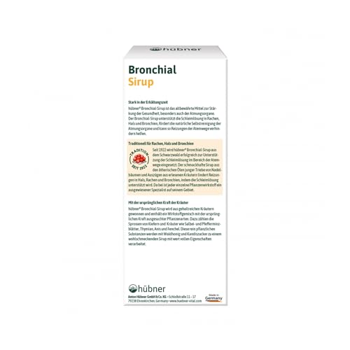 Hübner Tannenblut Bronchial-Sirup (250 ml)