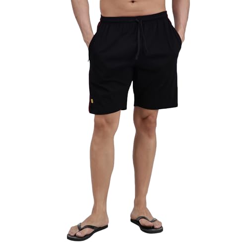 Image of Comfy Plain Bermuda Zipper