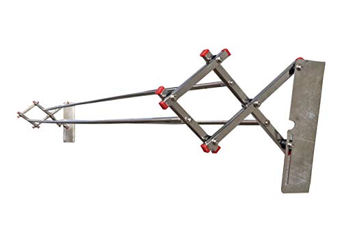 Image of VIMART Premium Heavy Duty Rust-Free Stainless Steel Foldable Wall Mounted /Cloth Dryer Racks For Bathroom /Balcony /Indoor /Outdoor (4.5 FEET(54 INCH))