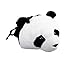 Sac à Dos 3D tête de Lion Lion Animal tête Sac à Dos (Grand, Panda)