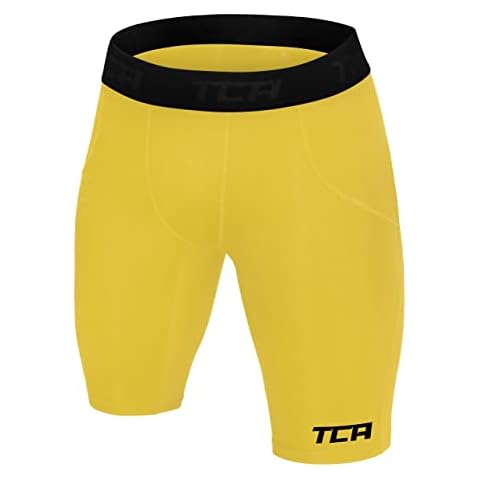 TCA Niños Pantalones Cortos Térmicos Base Layer da Compresión Cover