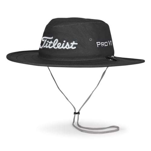 Titleist Tour Aussie - Gorro Negro/Blanco