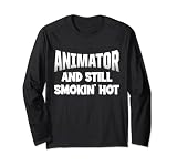 Animator Still Animating Graphic Artist Animation Long Sleeve T-Shirt