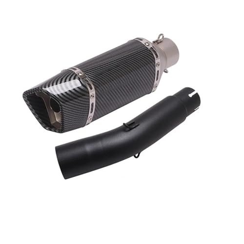 Tube d'échappement de 51 mm en acier inoxydable pour Rebel 500