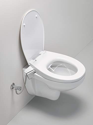 Abattant WC lavant GROHE Bau Ceramic à double douchette intime