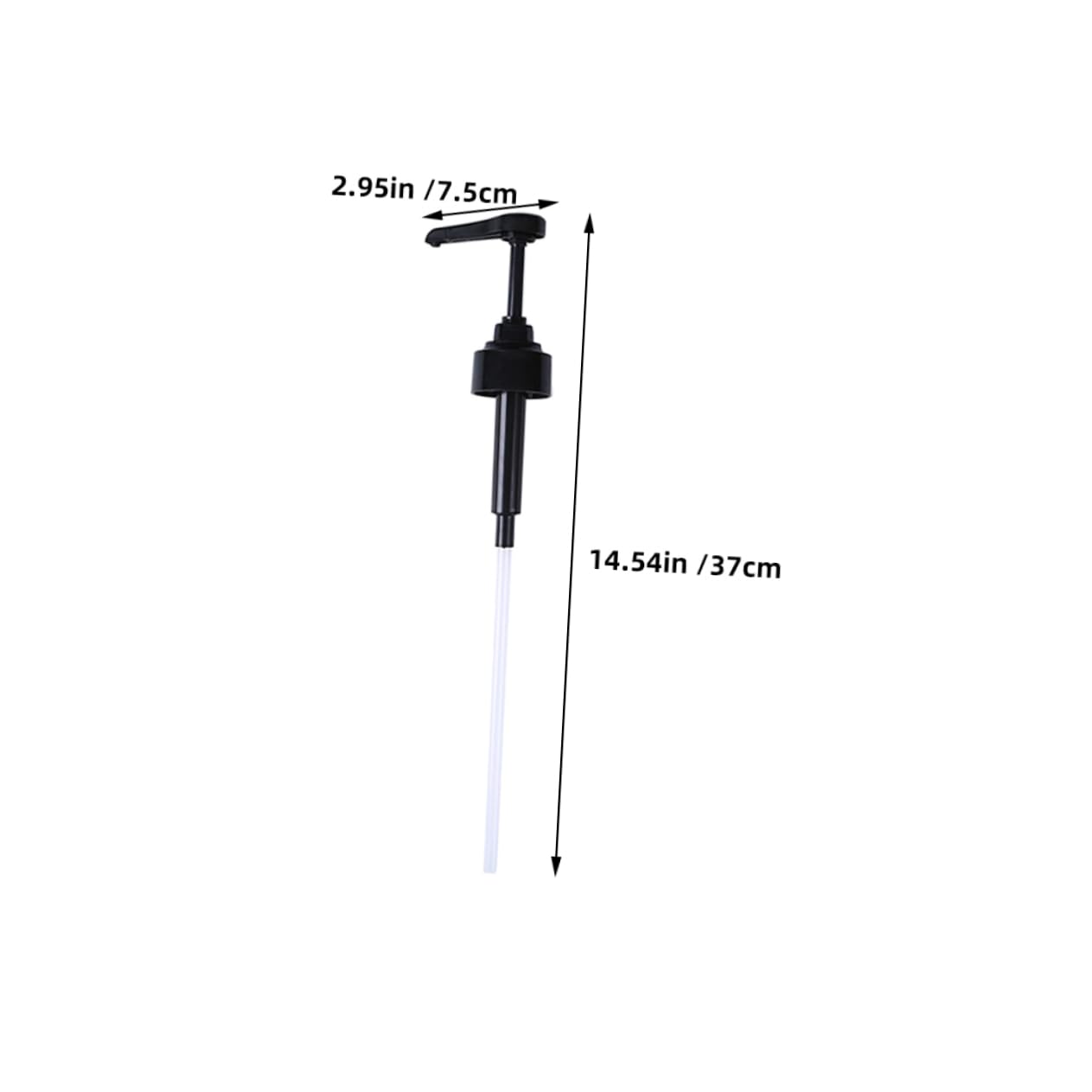 Alipis Syrup Dispenser Pump Bottle Pump Accessories Replacement Pump for Bottle Versatile Kitchen Dispenser Pumps