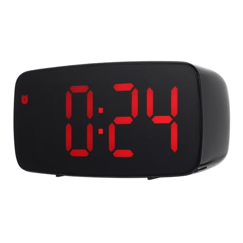 OSOLADY Despertador Pilas Reloj Digital Pantalla Led Reloj Despertador Digital