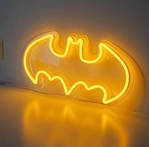 Baatmann Led Neon Light Wall Light Wall Decor, Included 12v DC Ad...